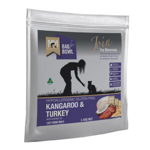 Meals For Meows Kangaroo & Turkey With Brown Rice Adult Dry Cat Food 2.5kg