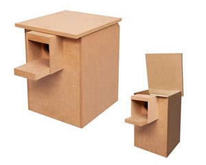 Wooden Lovebird Nesting box