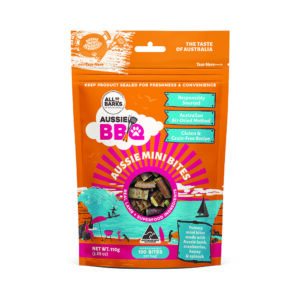 All Barks Aussie Mini Bites Lamb & Superfoods Dog Treats 110g (Approx. 130 Bites)