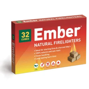 Firelighter Pack Of 32 Natural Ember