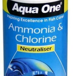 AQUA ONE AMMONIA REMOVER/CHLORINE NEUTRALISER 150ML