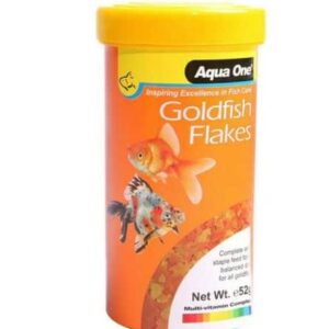 Aqua One Goldfish Flakes Fish Food 52g