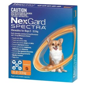 NexGard Spectra Extra Small 3 Pack